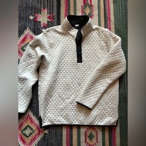 Corbet quilted reversible pullover